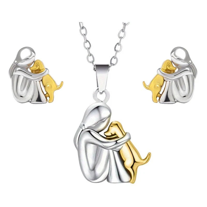 Amore Mio™ | Collier Canin Félin + Boucles d’oreilles assorties offertes