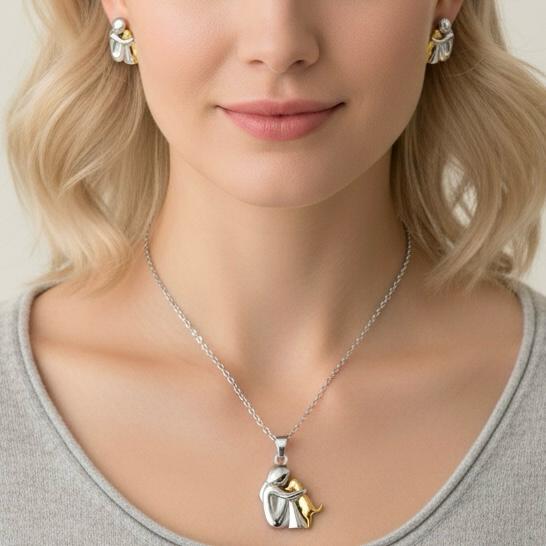 Amore Mio™ | Collier Canin Félin + Boucles d’oreilles assorties offertes