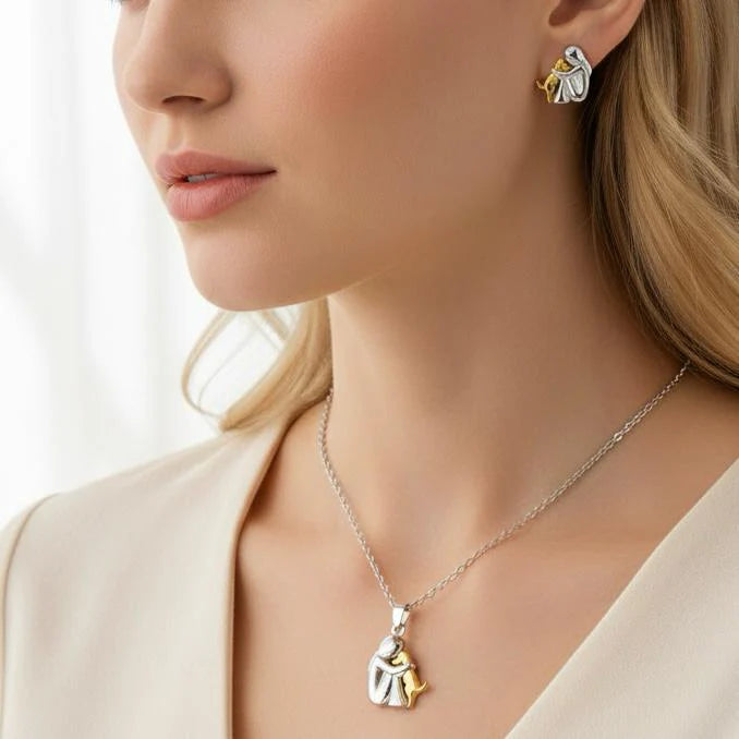 Amore Mio™ | Collier Canin Félin + Boucles d’oreilles assorties offertes