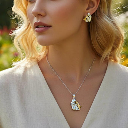 Amore Mio™ | Collier Canin Félin + Boucles d’oreilles assorties offertes