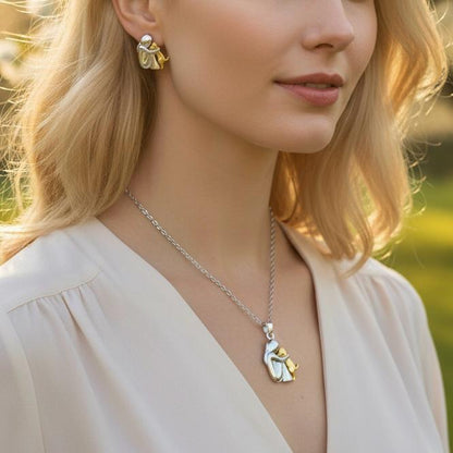 Amore Mio™ | Collier Canin Félin + Boucles d’oreilles assorties offertes